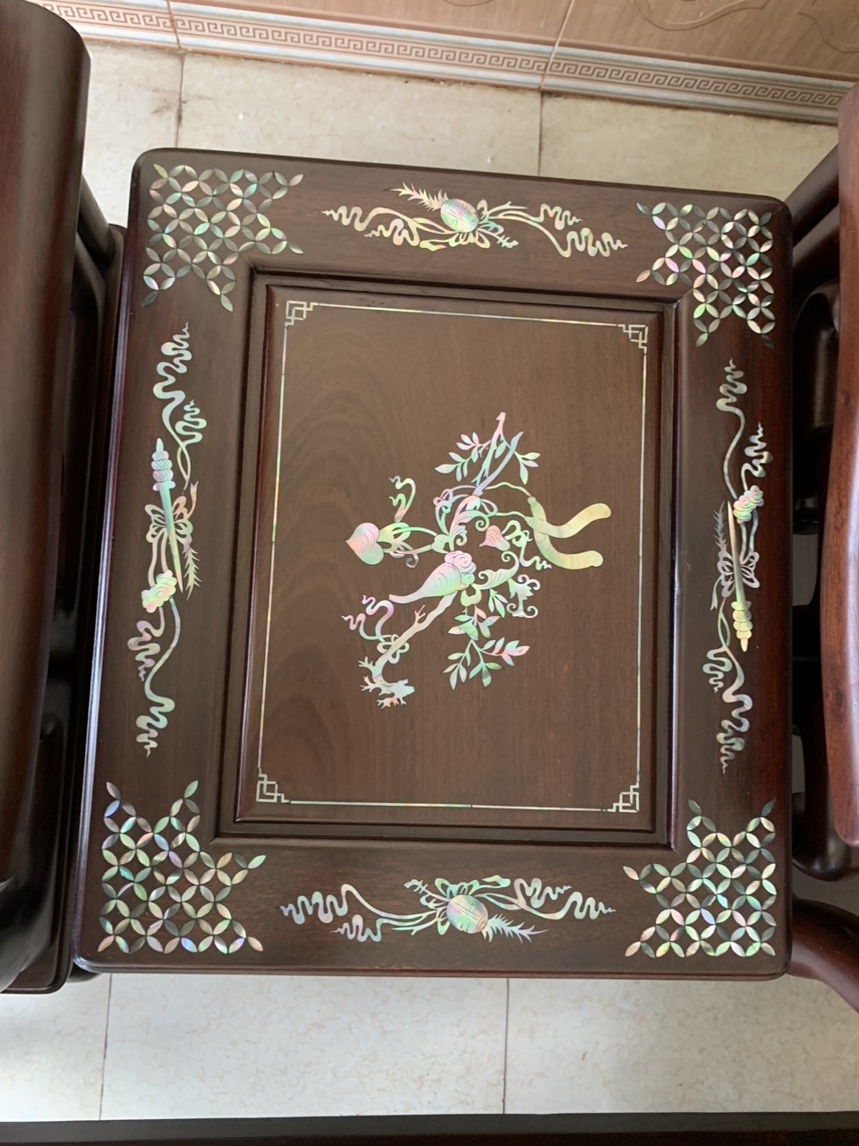 GHẾ MÓC 6  MÓN CẨN ỐC SINGAPO