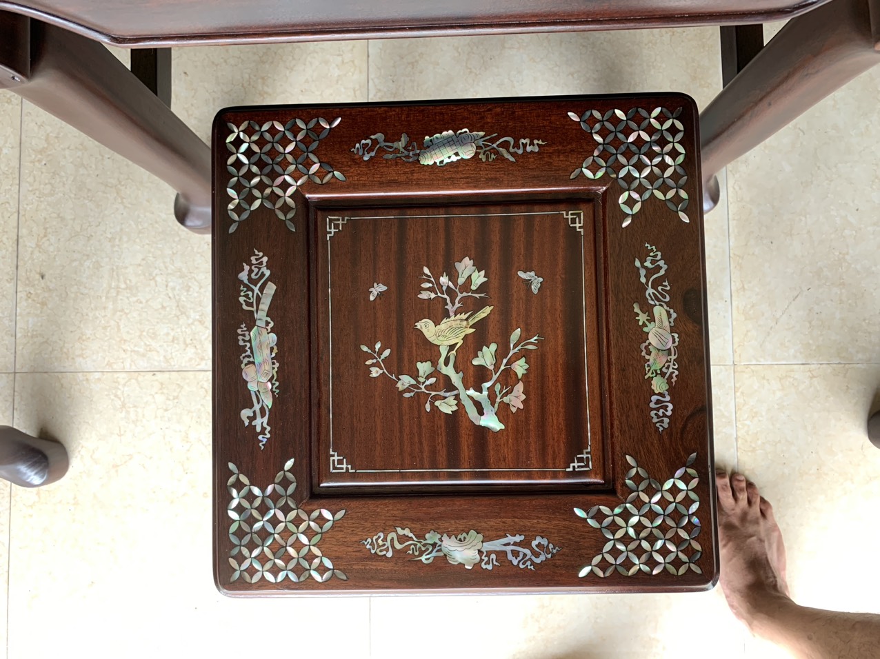 GHẾ MÓC 6  MÓN CẨN ỐC SINGAPO