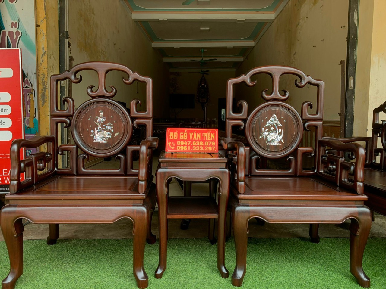 GHẾ MÓC 6  MÓN CẨN ỐC SINGAPO