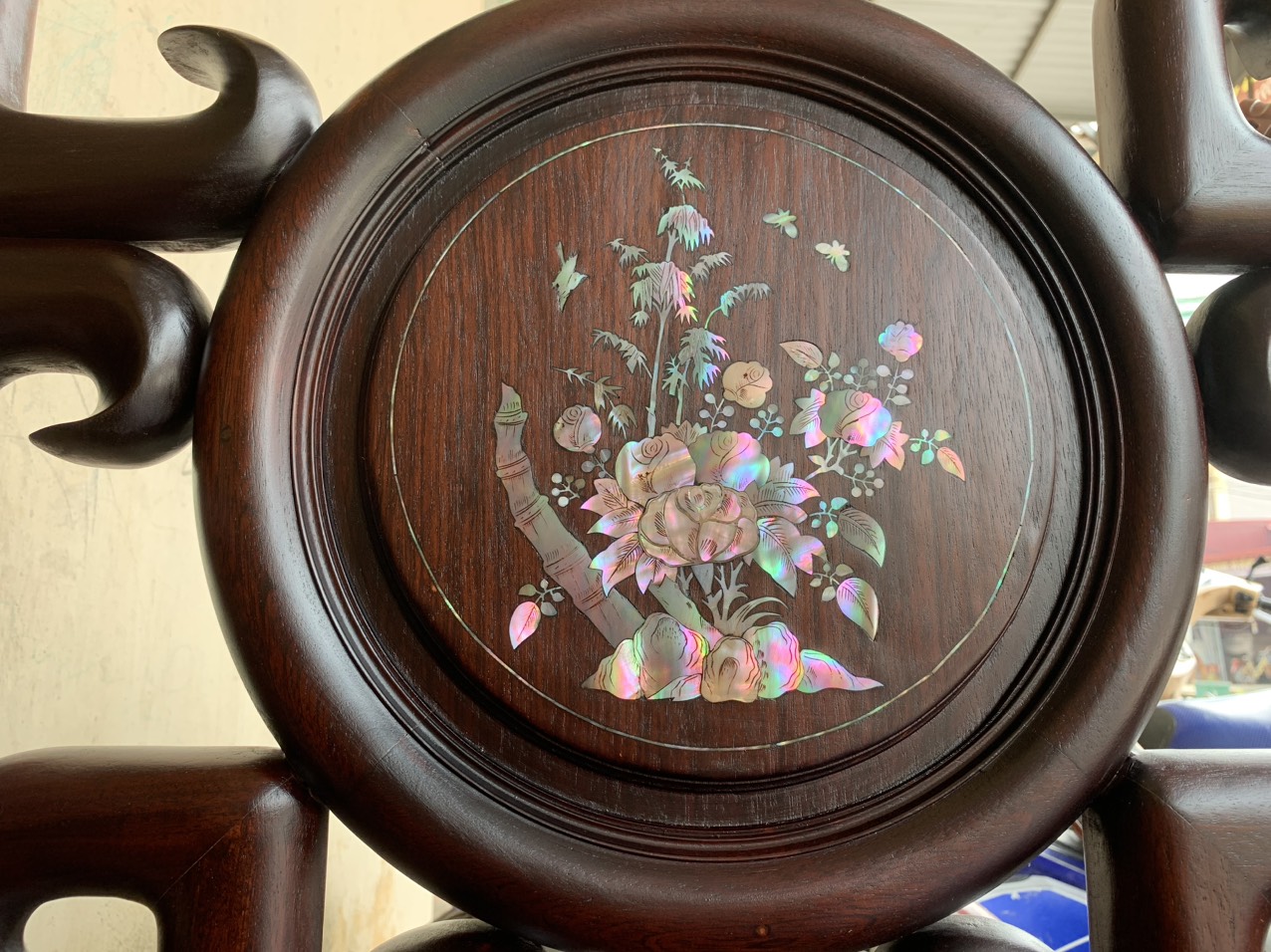 GHẾ MÓC 6  MÓN CẨN ỐC SINGAPO