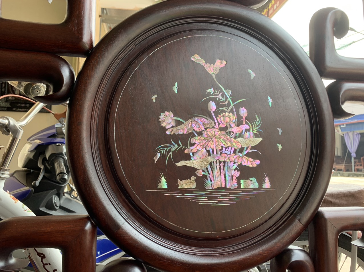 GHẾ MÓC 6  MÓN CẨN ỐC SINGAPO