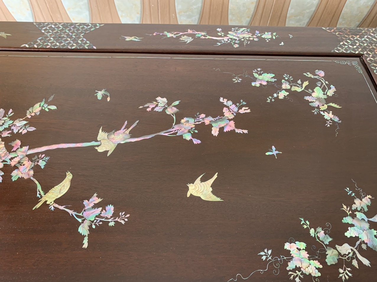 GHẾ MÓC 6  MÓN CẨN ỐC SINGAPO